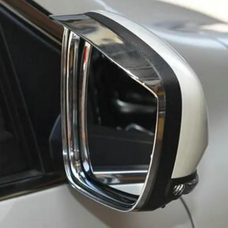 ABS хром для Renault Captur аксессуары для стайлинга автомобилей зеркало заднего вида блок дождь брови накладка наклейка 2 шт