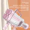Hot Sales Electric Bubble Gun Gatlin Bubble Gun Machine Soap Bubbles  Magic Bubble for Bathroom  Outdoor Toys For Children 4