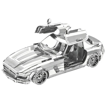 

MODEL 3D PUZZLE Metal Model Kit Butterfly Wines SPORTS Assembly Model DIY 3D Cut Model Puzzle Toys for Adult