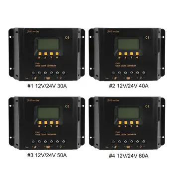 

JN-R DC12/24V Solar Charge Controller Automatic Identification PWM Solar Charge Cotroller Regulator