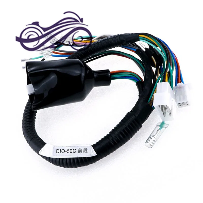 Motorcycle wire line complete set of spare parts for honda dio 50