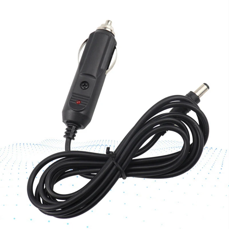 MAYITR 12V Car Styling LED Male Cigarette Lighter Socket Plug Connector Power Charger Adapter with Fuse & Wire