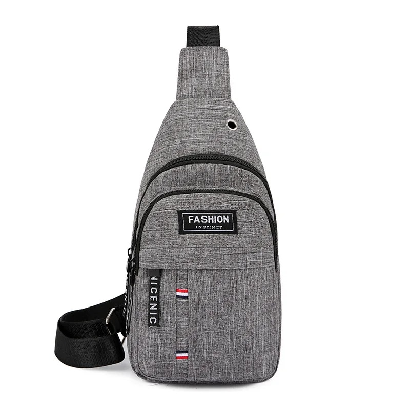 

Spring New Style MEN'S Messenger Bag Casual Retro Chest Pack Men's WOMEN'S Shoulder Bag Outdoor Travel Mobile Phone Chest Bag