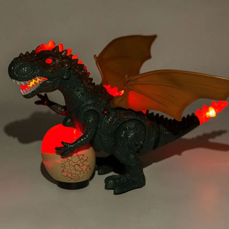 Электрический детский ходячий динозавр игрушки T-Rex модели с светильник звук ребенок подарки украшение дома