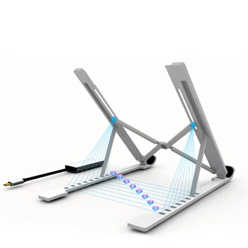 

2020 New Aluminum Alloy Laptop Holder Foldable Tablet Bracket Notebook for Computer PC Notebook Support