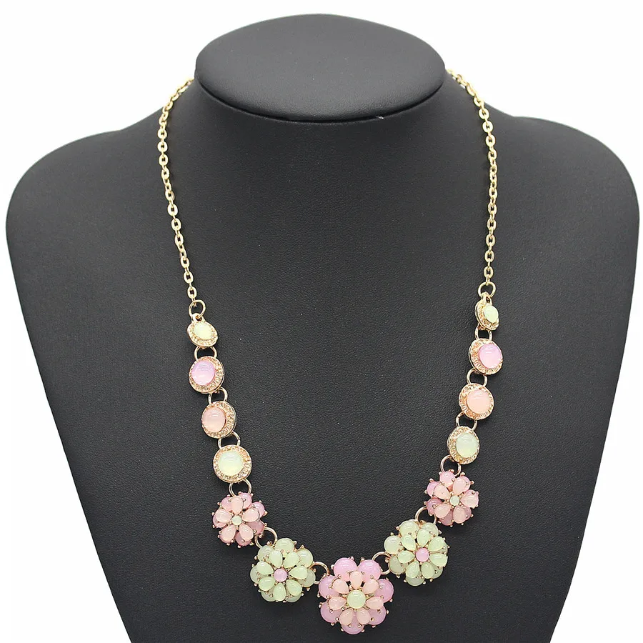 

2016 Popular Ornament Korean-style New Style Temperament Type Hipster Flower Necklace