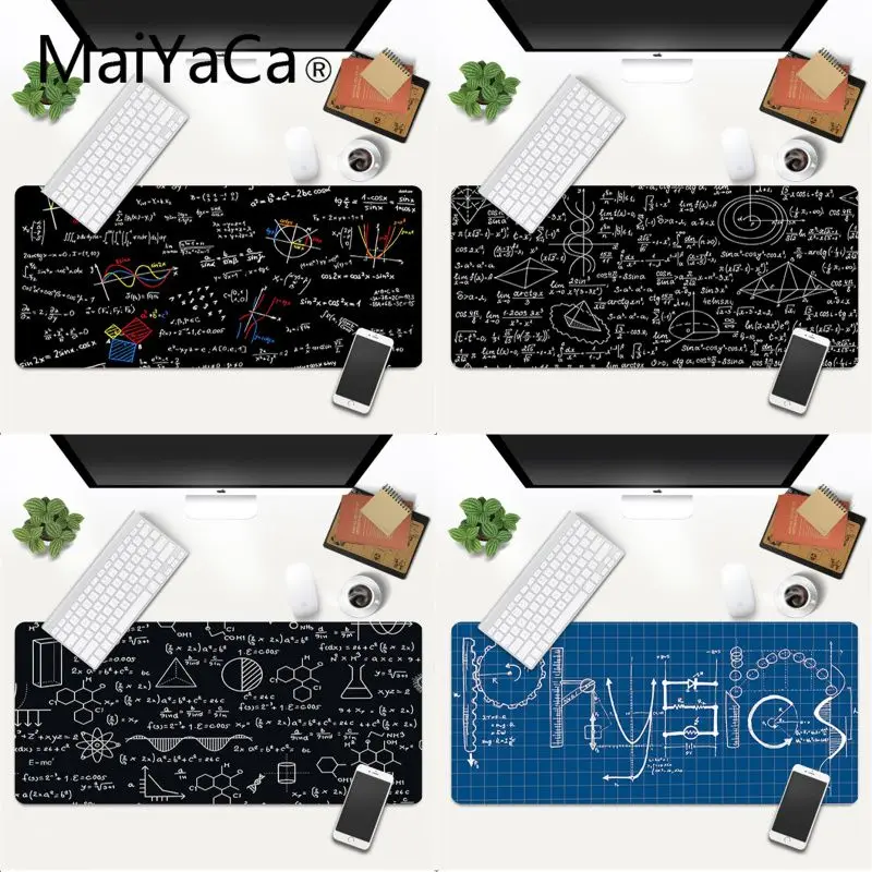 

MaiYaCa Math Mathematics Formula Rubber Pad to Mouse Game Gaming Mouse Pad gamer Large Deak Mat 800x300mm for overwatch/cs go