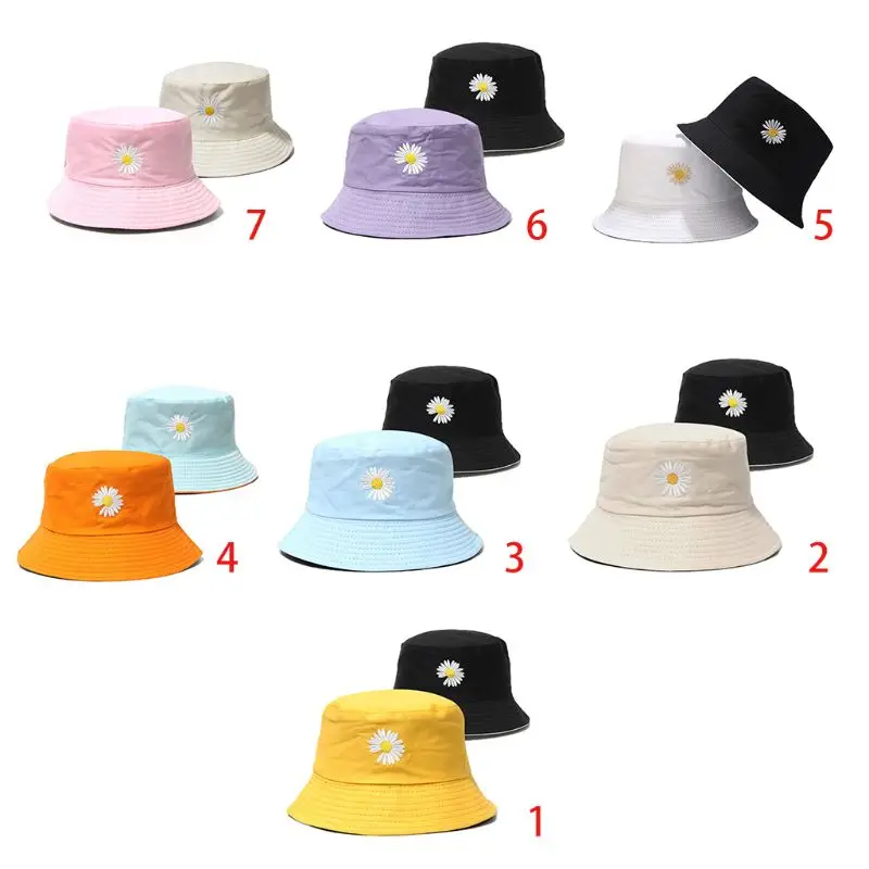 Unisex Summer Reversible Bucket Hat 