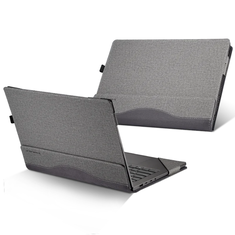 Чехол для ноутбука lenovo YOGA 530 14IKB чехол для ноутбука для Yoga 520 Flex 5 1" защитный чехол из искусственной кожи в стиле пэчворк в подарок - Цвет: light gray