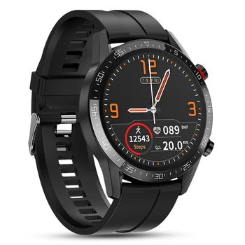 

Bluetooth Call Smart Watch IP68 Waterproof Step Counter Heart Rate Blood Pressure Oxygen Touch HD Screen For Android IOS L13