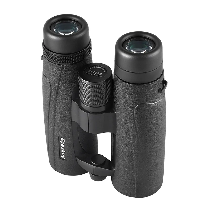 Водонепроницаемый бинокль с зумом ED Glass 8X42 Eyeskey Bak4 Prism Optics мощный телескоп для