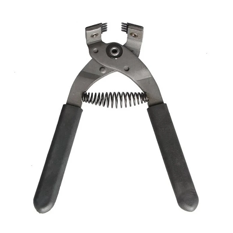 

Leather Stitching Hole Punch Plier Clamp Cutter Hoggard Diamond Cut Punch Leather Punch Tool 4Mm Pitch 4 Prong