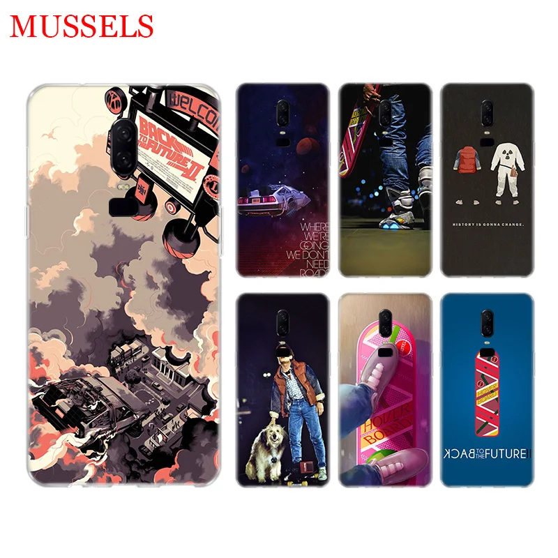 

Back To The Future Phone Back Case for OnePlus 7 Pro 6 6T 5 5T 3 3T 7Pro Art Gift Patterned Customized Cover Coque Capa