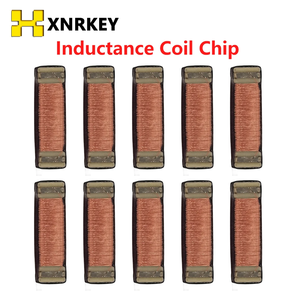 XNRKEY 10pcs Car Key Remote Inductance Coil 12*3.5mm 2.38MH 680P Transponder Chip For Citroen Car Transformer for Renault