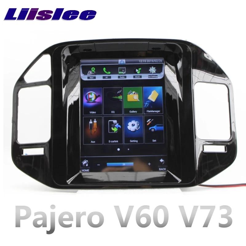 LiisLee для Mitsubishi Pajero V60 V73 1999~ 2006 автомобильный мультимедийный DVD gps аудио радио DSP стерео CarPlay 4G ram навигация NAVI
