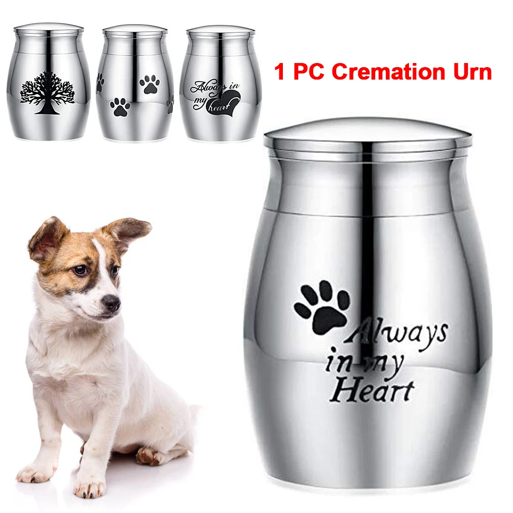 

Stainless Steel Container Mouse For Pets Cremation Urn No Deformation Memorials Dog Cat Birds Mini Small Human Ashes Casket