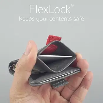 

Pull-out Leather Card Elastic Band Card Bag Men Business Id Holder Mini Card Holder Quality Business Credit Case Card High X7O0