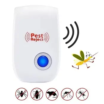 

Ultrasonic Mice Bug Mosquito Reject Plug Home Rat Mouse Animal Rodent Repeller Pest Control Household Accessory