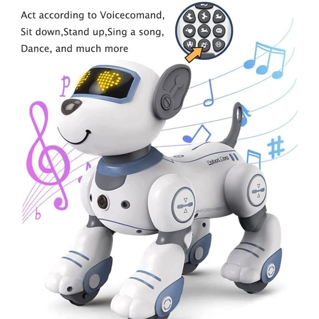 Smart Remote Control Robot Dog RC Robotic Stunt Puppy Wireless RC Puppy Interactive Smart Toy Sing Dance Bark Walk 2