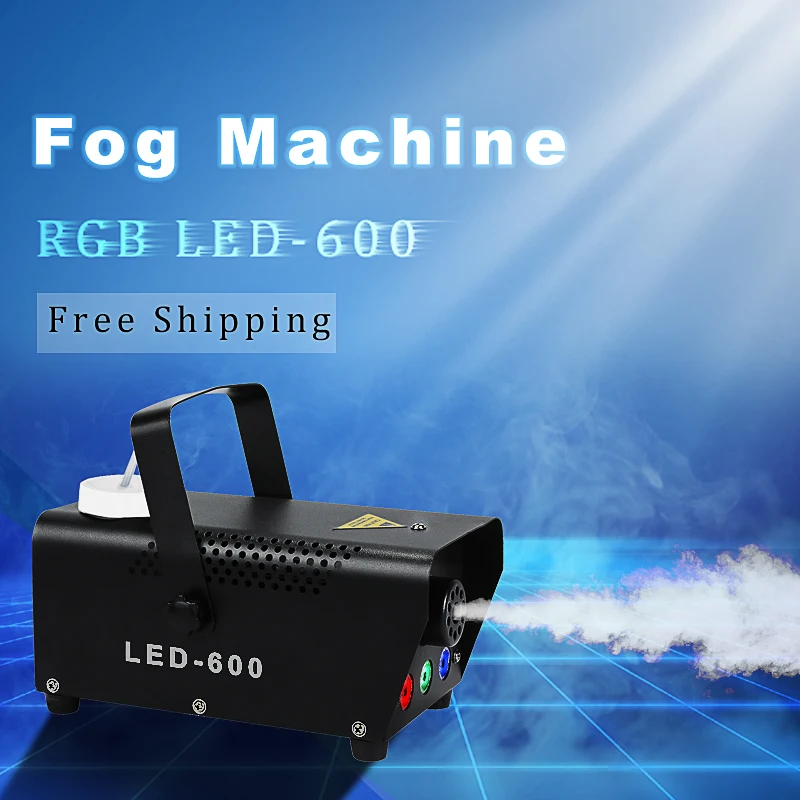 DE Nebelmaschine LED 500W RGB Nebel Rauch Maschine DJ Disco Party Bühne Lichter 