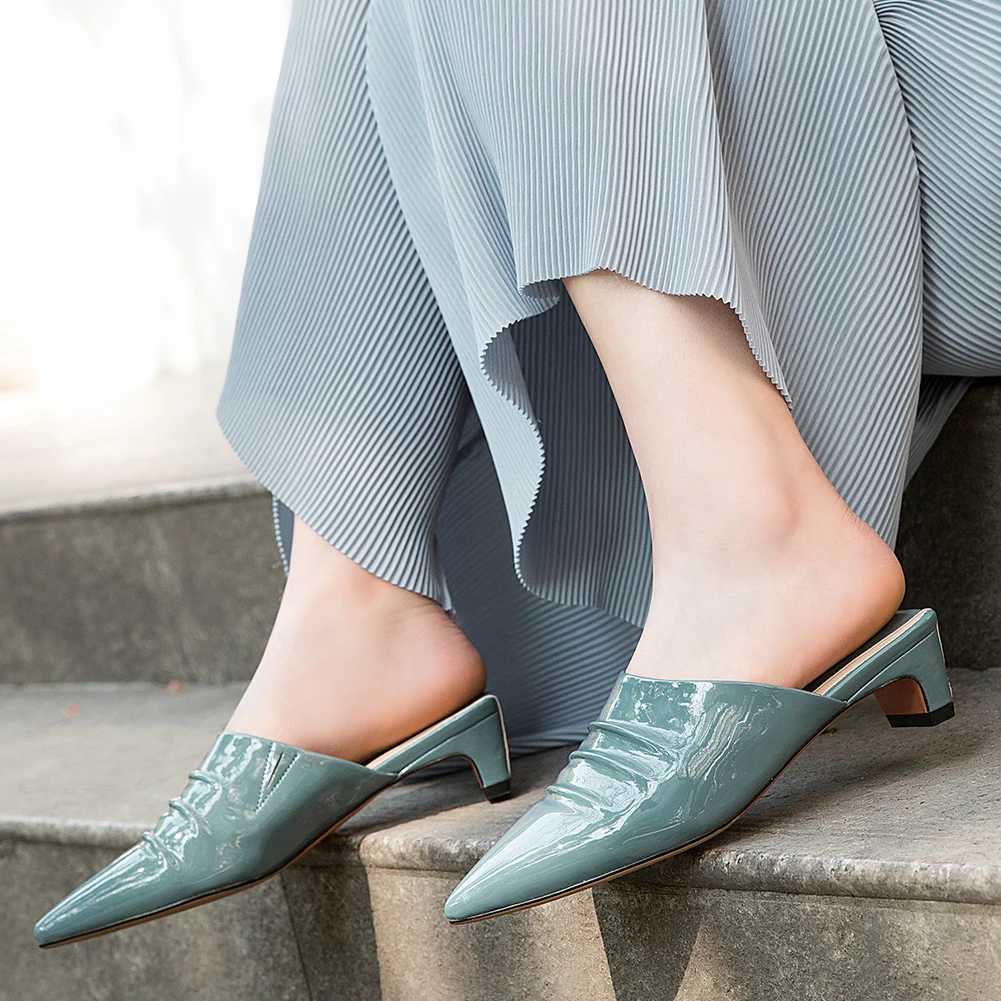 

Doratasia 2020 Brand Design Ladies Chunky Heels Summer Women Shoes Sandal Mules Pumps Woman