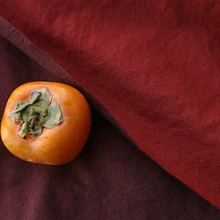 Осень Зима полный хлопок с тяжелым брендом высокая плотность tissu красная серия ткань одежда ветровка-кофта материал