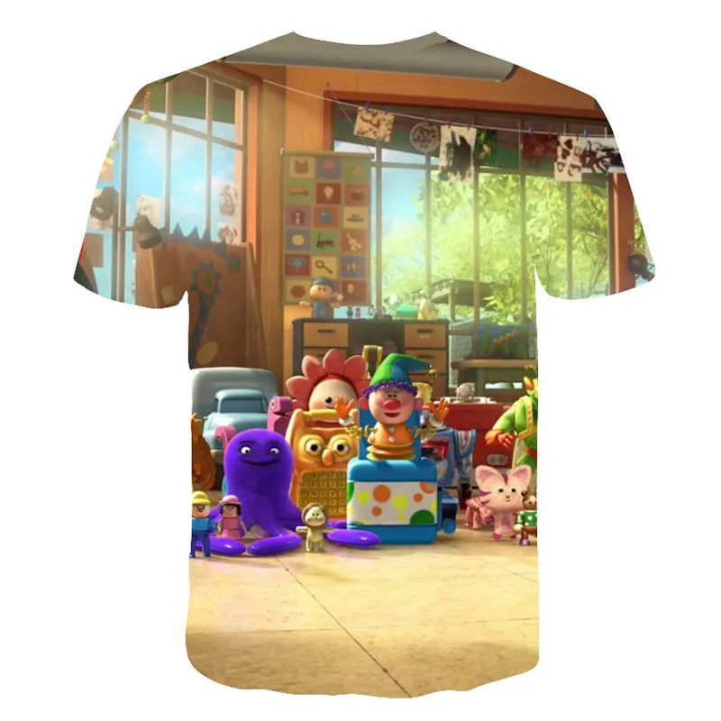 Новинка года, Детская футболка в стиле Харадзюку, игрушка из фильма «История 4» с 3D принтом модная детская забавная одежда с короткими рукавами для мальчиков и девочек