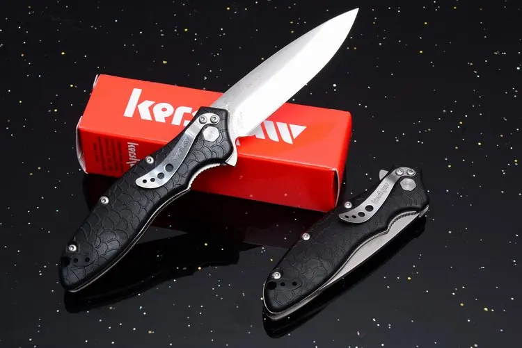 Складной нож Kershaw 1380, 8cr13, черная ручка из АБС, наружные карманные ножи для кемпинга, охоты, выживания, высокое качество, инструмент для повседневного использования