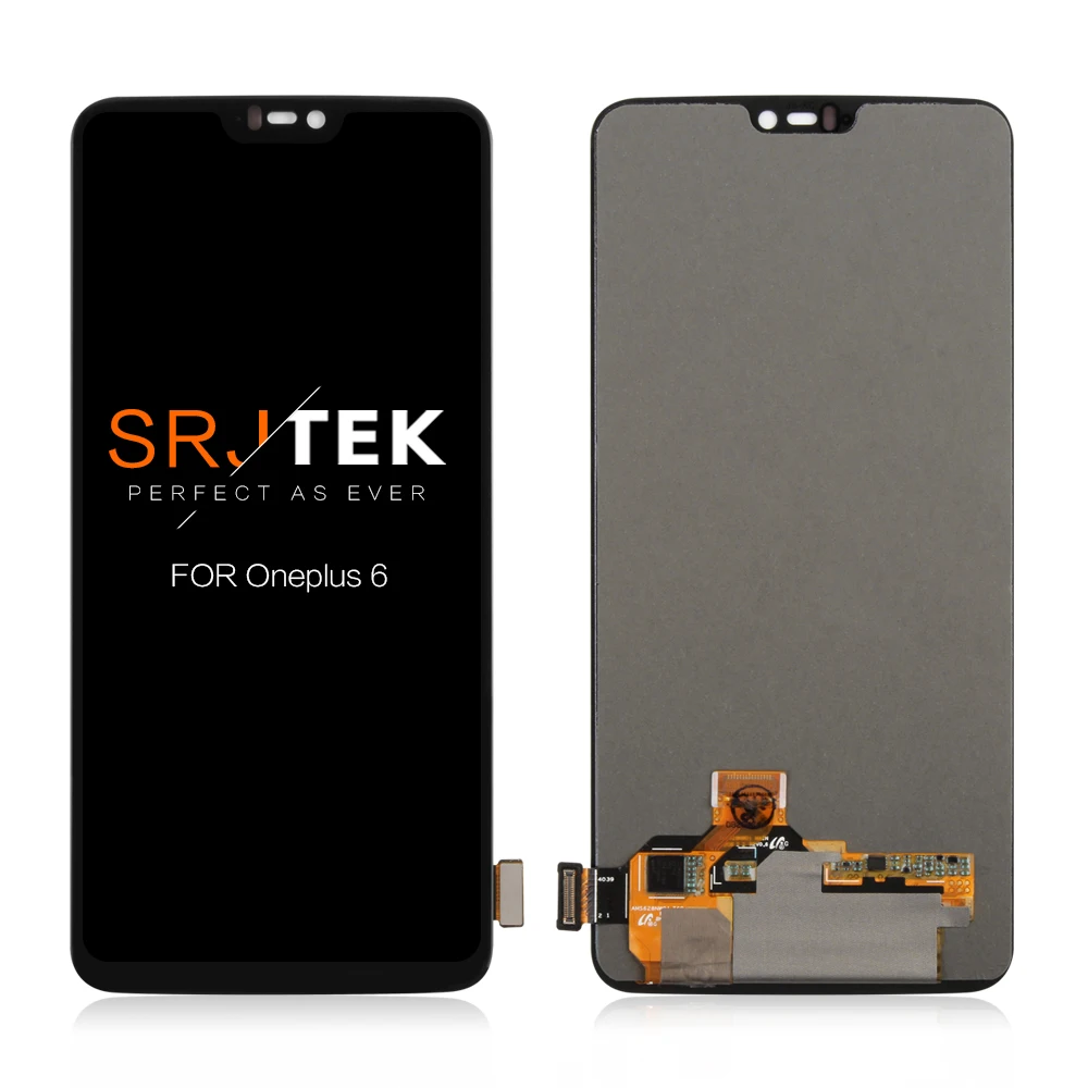 6.28" AMOLED Display For Oneplus 6 LCD Touch Screen Assembly For One