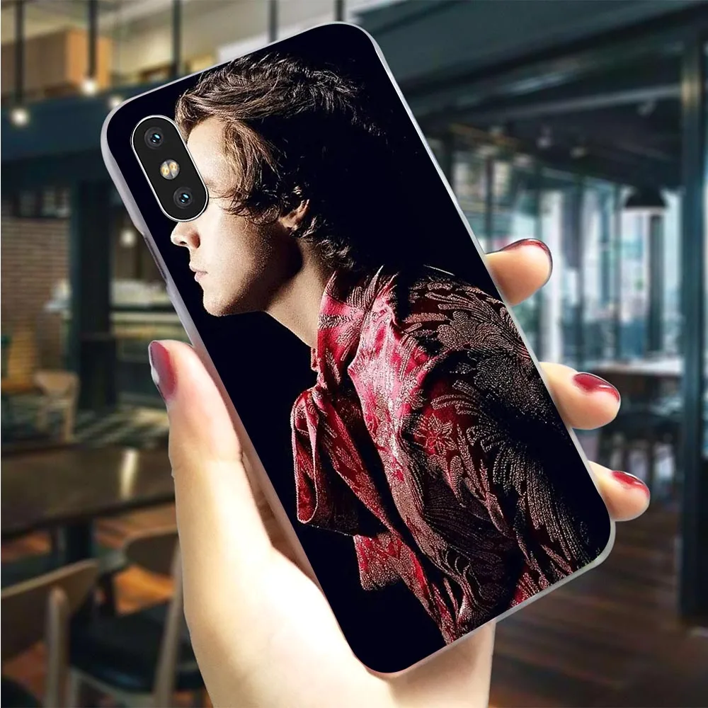 

Plastic Phone Cover for iPhone 6S Plus Harry Styles Case for iPhone 8 Cases 8 Plus XR X XR 7 6 5 5S SE Xs Max