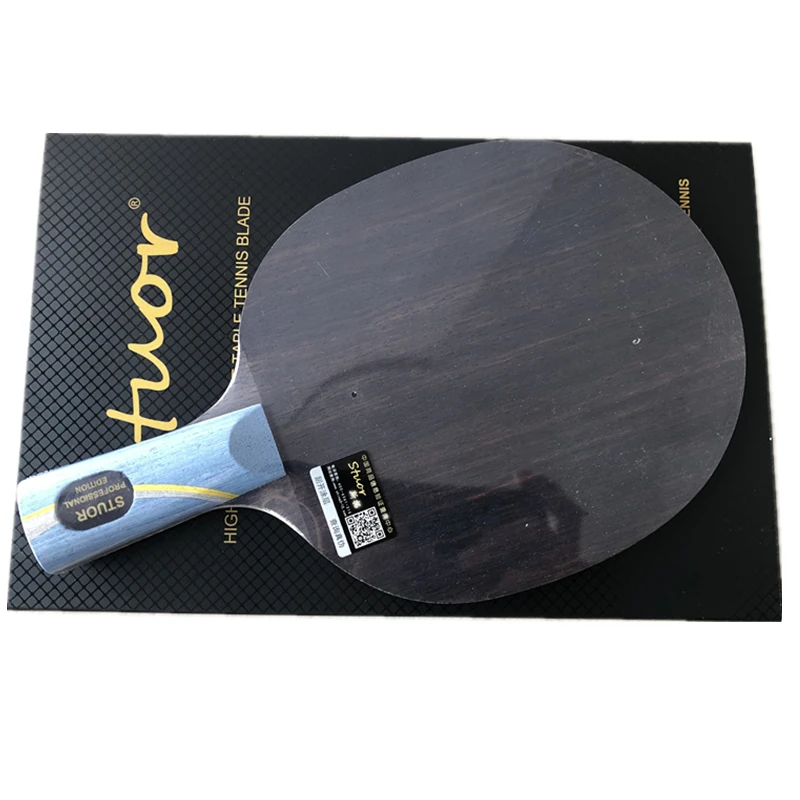 W968-5 структура ракетка для настольного тенниса 5 слоев дерева плюс 2 слоя арилата углерода Внутренняя пинг понг летучие мыши для настольного тенниса лезвие