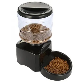 

5.5L Electric Automatic Pets Feeder Food Dish Bowl Dispenser Feeding Machine Smart Dogs Cats Food Bowl Dispenser