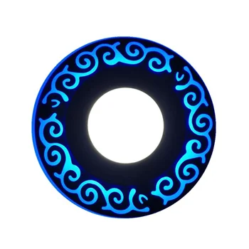

Ceiling Light LED Two-Color Segmented Round Panel Light Easy To Install Embedded Anti-Fog Ceiling Kitchen Light Indoor Lamp