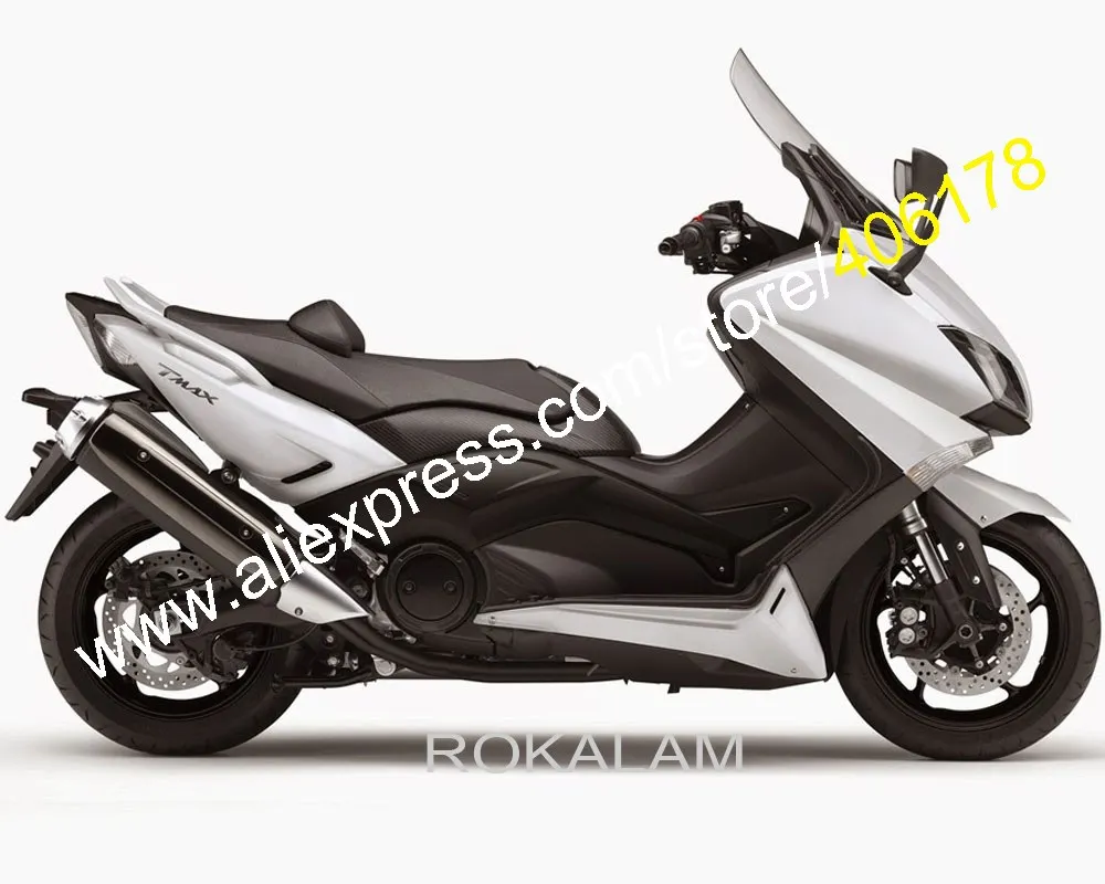 Обтекатель для мотоцикла Yamaha T-MAX530 2015 2016 T-MAX 530 TMAX530 15 16 T MAX белый (литьё под