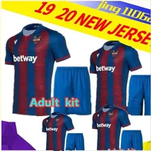 Мужской комплект 19 20 Levante UD футбольные футболки CAMISETAS Levante A. J. Morales Roger MS. Bardhi J Campana футбольные футболки