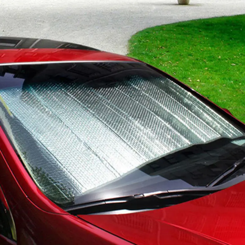 1PC 140*70cm Back Front Rear Car Windshield Sunshade Window Sun Shade Sunshade Visor Film For Car Window Auto Accessories