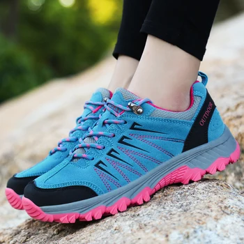 

Non-Slip Hiking Shoes For Men Women Breathable Tactical Climbing Trekking Shoes Unisex Outdoor Sneakers Walking Shoes