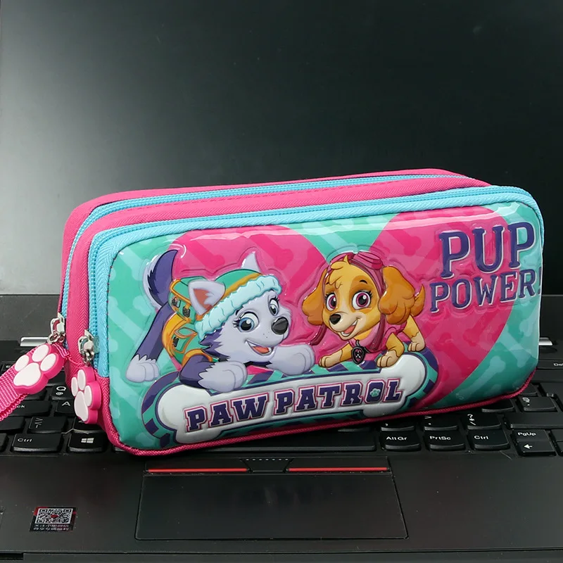 Paw Patrol Primary School Pupils Pencils Cases Dog Men Women Kindergarten Sudent Preschool Storage Bag Stationery | Игрушки и хобби