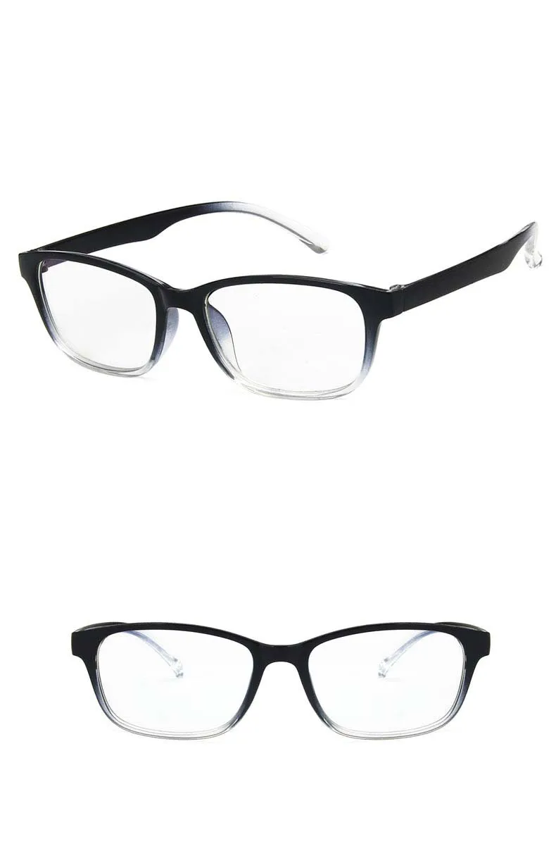 Модные квадратные градиентные маленькие очки оправа для мужчин и женщин PC Красный Леопард оптика оправы для очков классические Рецептурные очки