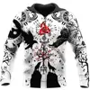 Beautiful Vikings Tattoo 3D Printed Men Hoodie Harajuku Fashion Hooded Sweatshirt Autumn Unisex hoodies sudadera hombre WS5179 ► Photo 3/6