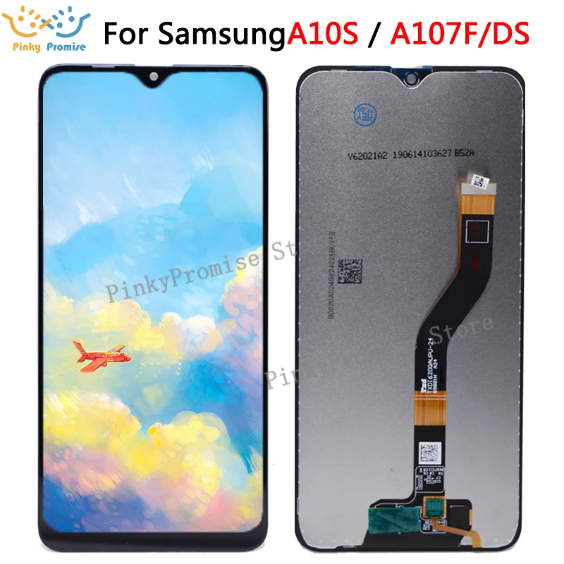 Протестированный 6,2 ''для samsung Galaxy A10s ЖК-дигитайзер A107F/DS A107 дисплей сенсорный экран дигитайзер для samsung A10S ЖК-дисплей