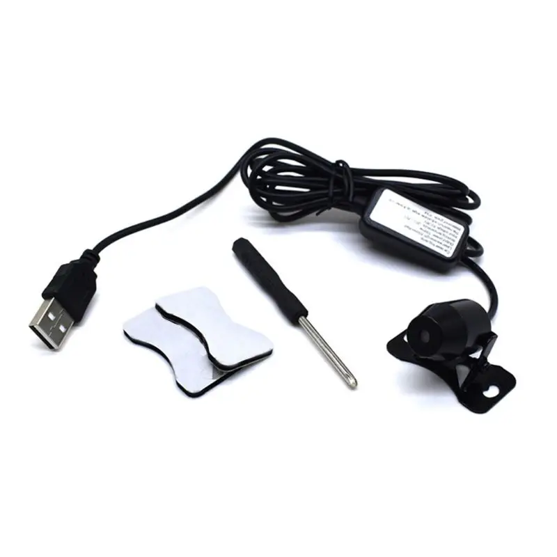 Home Car Interior Decor Ceiling Light Starry Sky Projection Sound Control Lamp