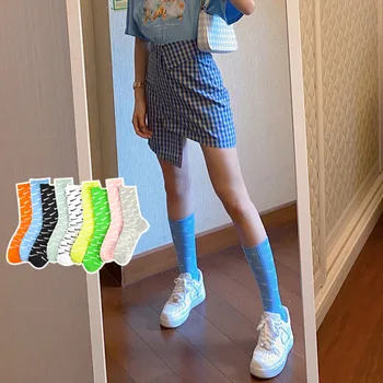 

NK Socks Summer Multi Hook Stockings Hot Selling Checkmark Pure Cotton Couples Socks Street Vendor Tube Socks Socks Women Wholes