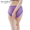 CHAOZHU – culotte en maille et dentelle pour femmes, sous-vêtements Sexy, Transparent, sans entrejambe, pour la maison, grande taille de 40 à 75kg ► Photo 3/6