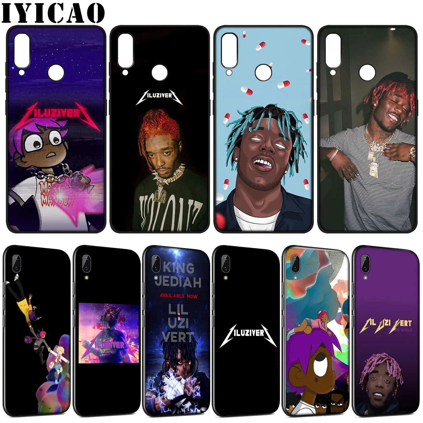 pop liL Uzi Vert Soft Case for Huawei Y9 Y7 Y6 Prime 2019 2018 Honor 20 10 9 9X 8C 8X 8 Lite 7C 7X 7A Pro |