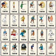 Tintin мультфильм жестяная вывеска металлическая тарелка потертый шик железная живопись детская комната настенный бар домашнее искусство Ремесло Декор 30X20 см DU-5237A