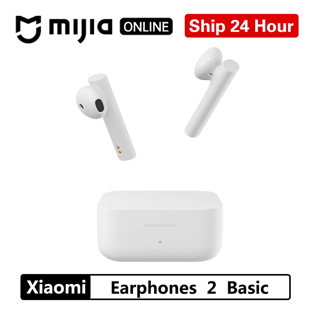 Оригинальные беспроводные Bluetooth-наушники Xiaomi Air2 SE TWS Mi Ture наушники-вкладыши AirDots pro