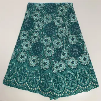 

Nigerian Lace Fabric 2019 High Quality Swiss Voile In Switzerland 100% Cotton lace African Dry Lace Fabric Hot Selling