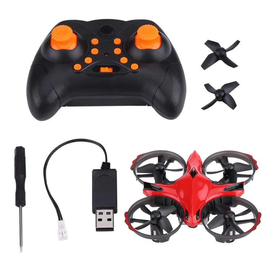 JJRC H56 мини Радиоуправляемый квадрокоптер Дрон инфракрасный зондирующий пульт дистанционного управления Самолет RTF удержание высоты обновление H52 игрушки - Цвет: Красный