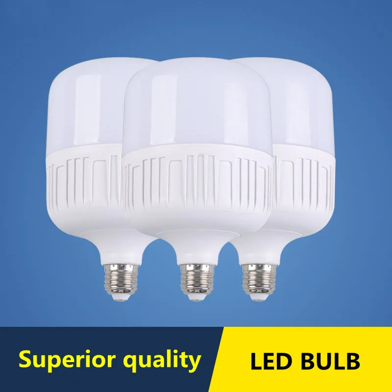 

E27 B22 Led Bulb Light 5W 10W 15W 20W 30W 40W 50W 60W 80W 220V Lampada LED Spotlight Table Lamps Light